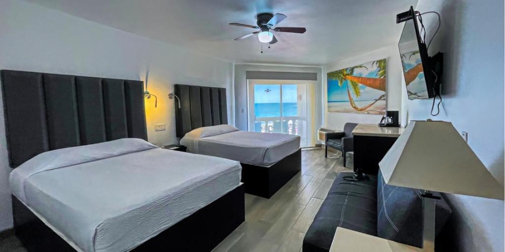 Deluxe Double Room Two Double Beds